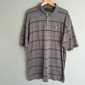 Amen Corner Vintage Mercerized Cotton Masters PGA Polo Shirt - Size Large